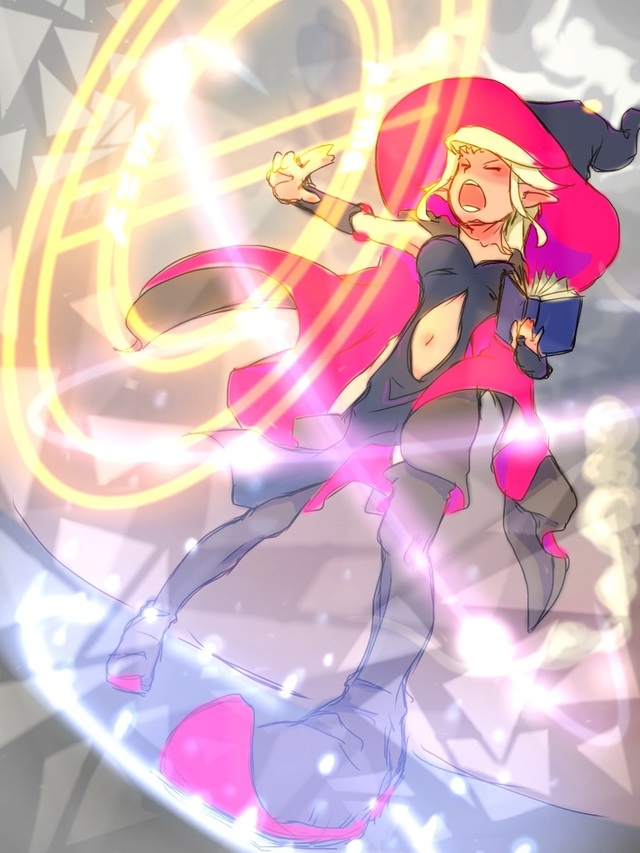 エフェクトと魔法陣