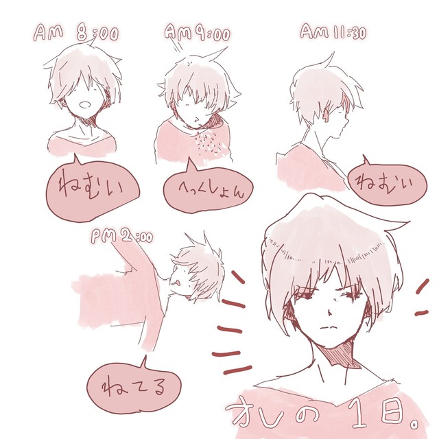 オレの一日