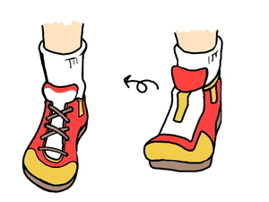 描き比べスニーカー