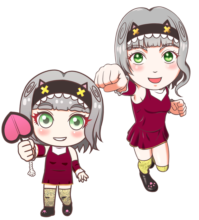 二頭身・三頭身ミニキャラ