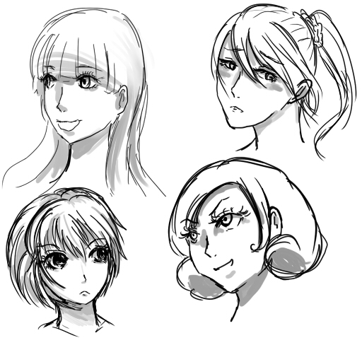立体感のある目の描き方