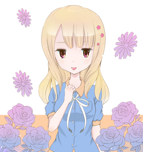 お花と少女