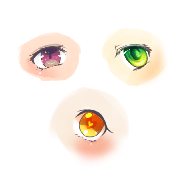 目の描き方・塗り方講座