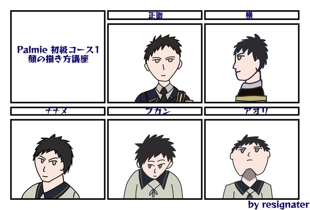 顔の描き方講座