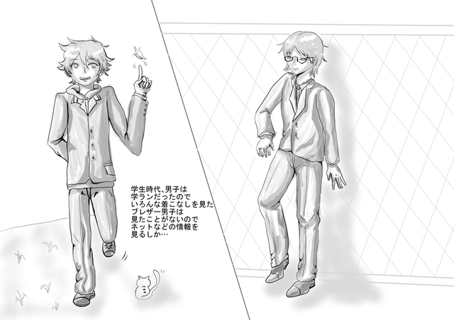 男子学生制服