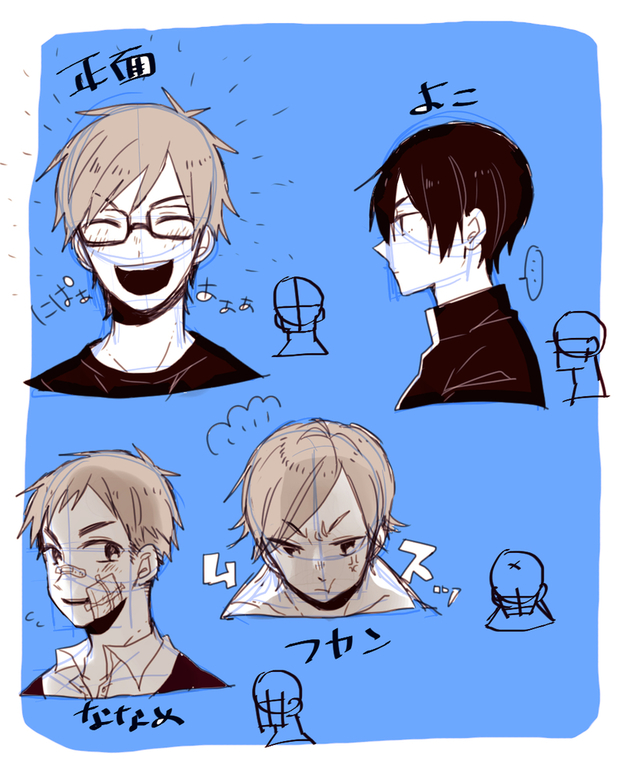 顔の描き方