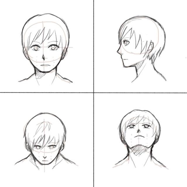 顔の描き方