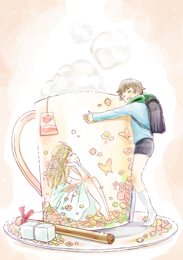 あったかミルクティー