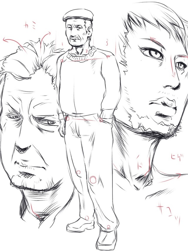男性キャラ