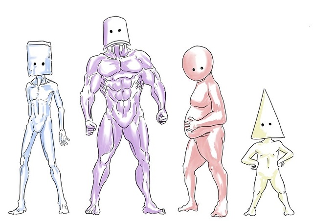 好きな体系を選んで描くヤツ