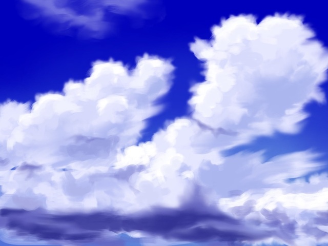 夏らしい青空