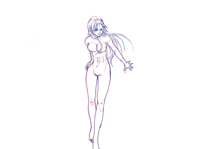 ポーズの練習