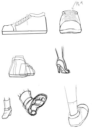 靴の描き方～