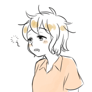 眠そうな顔