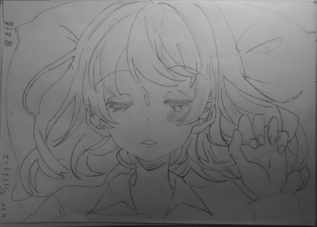 【3】就寝顔