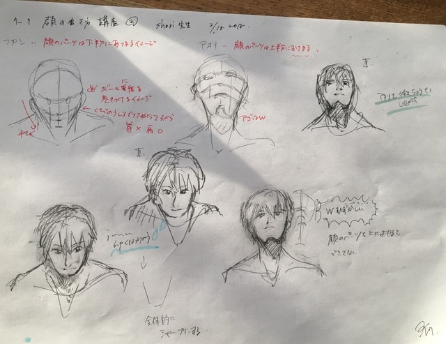 顔の描き方講座2