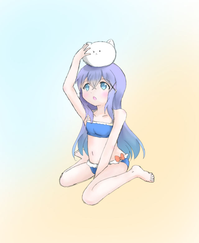 チノちゃん肌練習