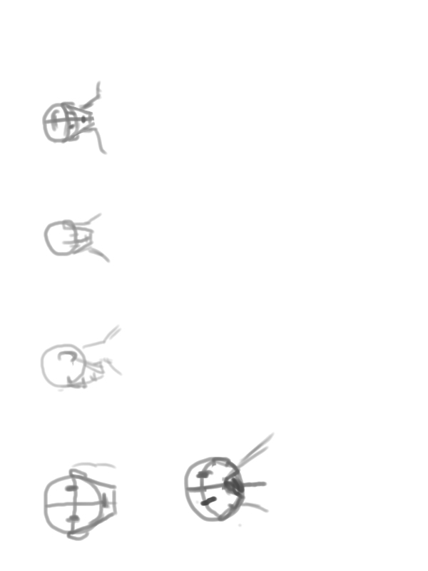  顔の描き方講座！