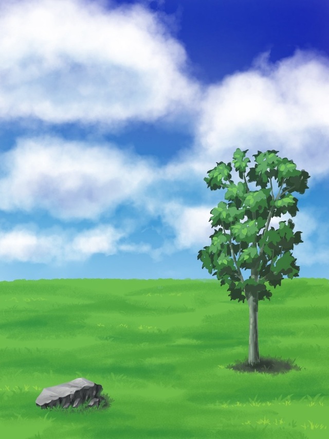 地面(草地)の描き方