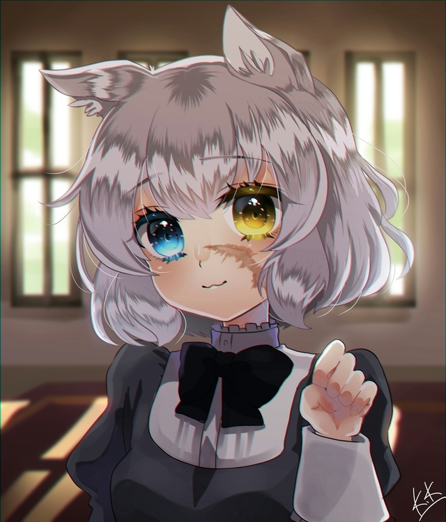 猫のお嬢さん