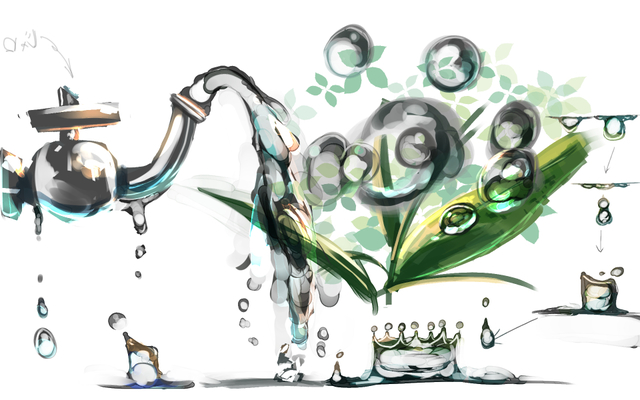 お水の練習