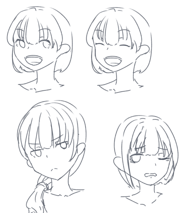 表情の描き方講座