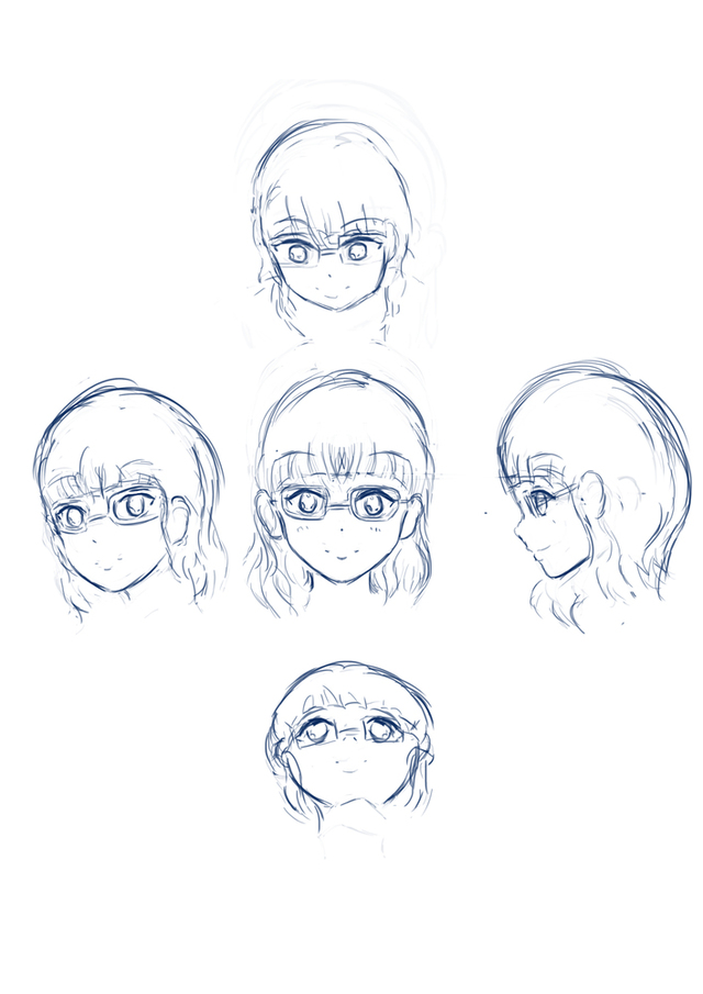  顔の描き方講座 イラレポ