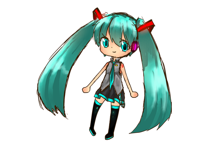 3頭身描いてみた！！