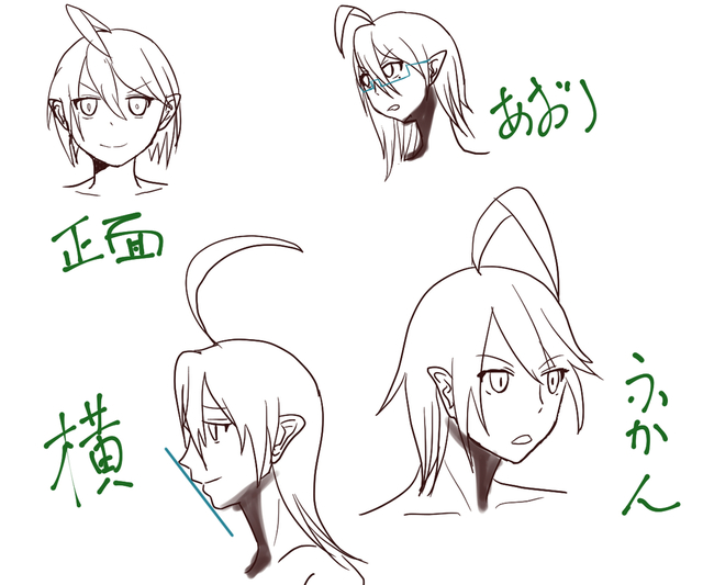 顔のアタリ講座