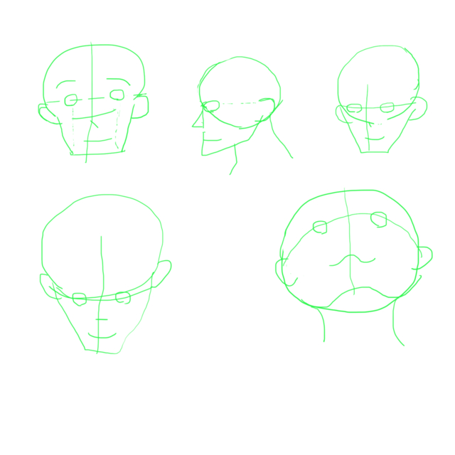 顔の描き方講座