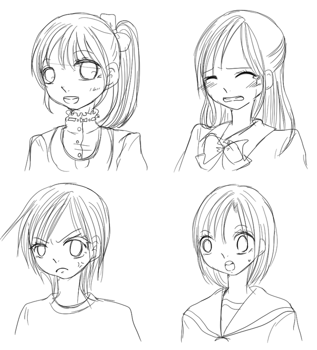 表情の描き方