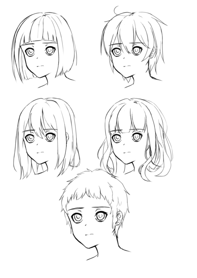 女性 髪