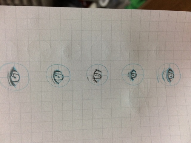 立体を意識……