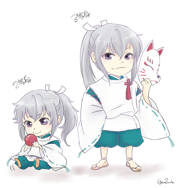 ２頭身と３頭身