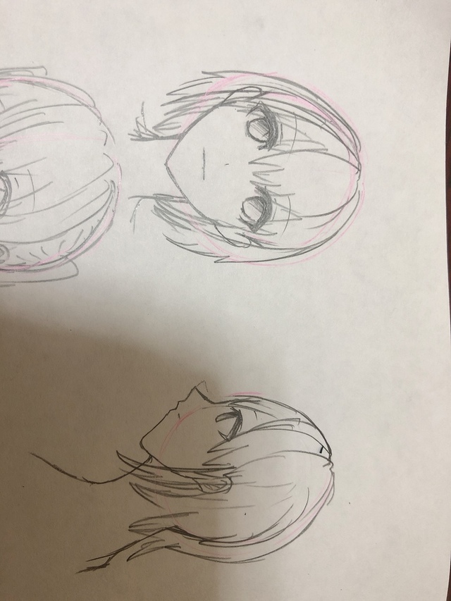 横顔苦手ー！