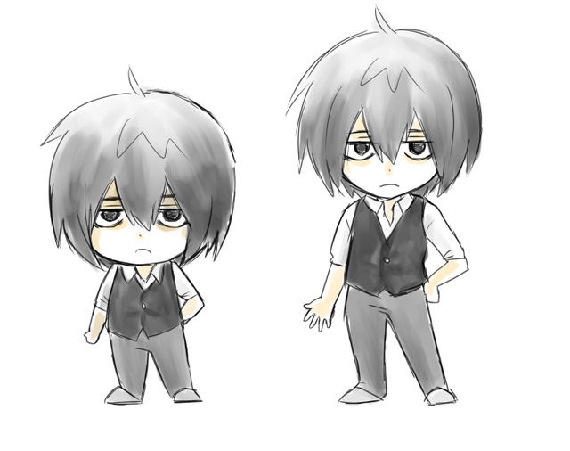 ２、３等身描いてみました