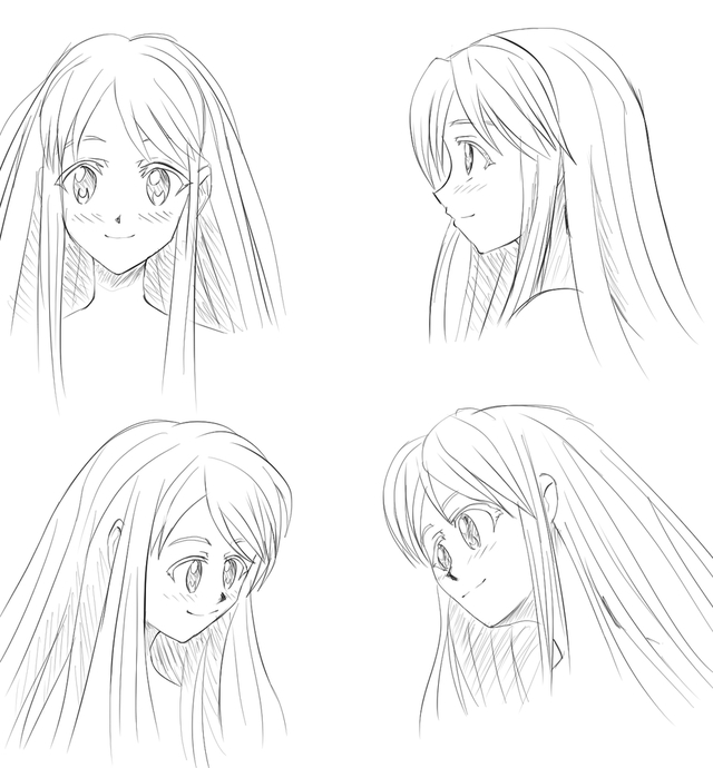 顔の練習