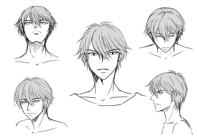 顔の描き方練習