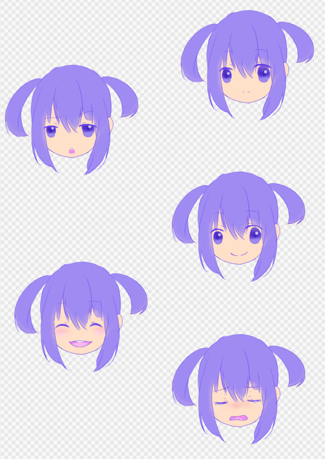 いろんな表情