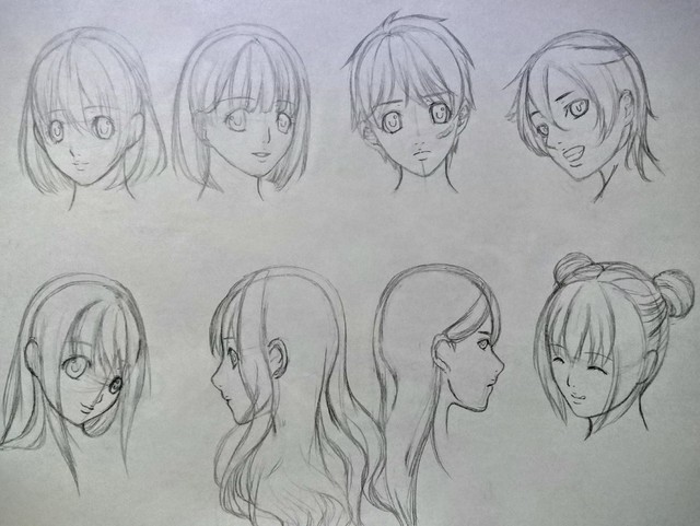 女の子の髪型いろいろ