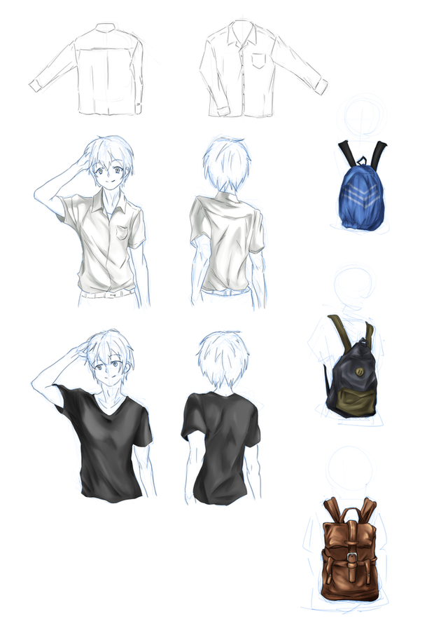 シワの描き方講座