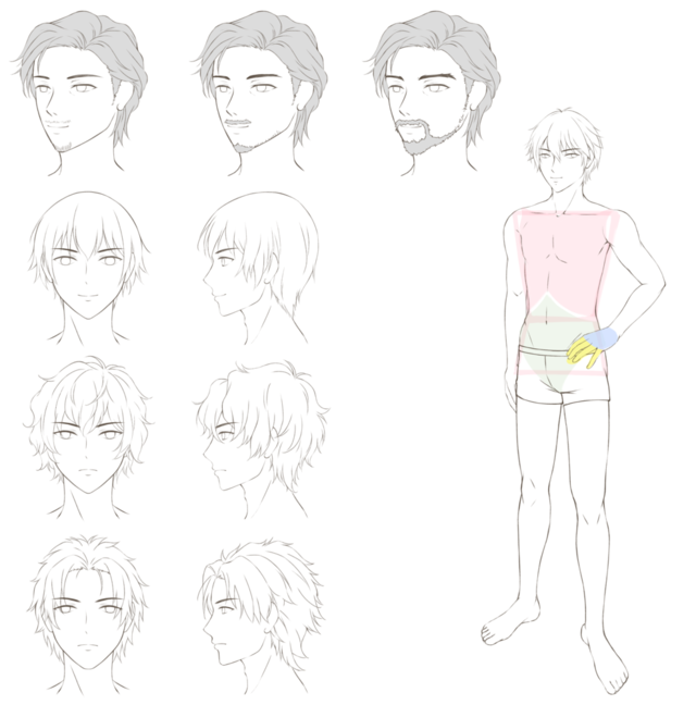 男性キャラクター