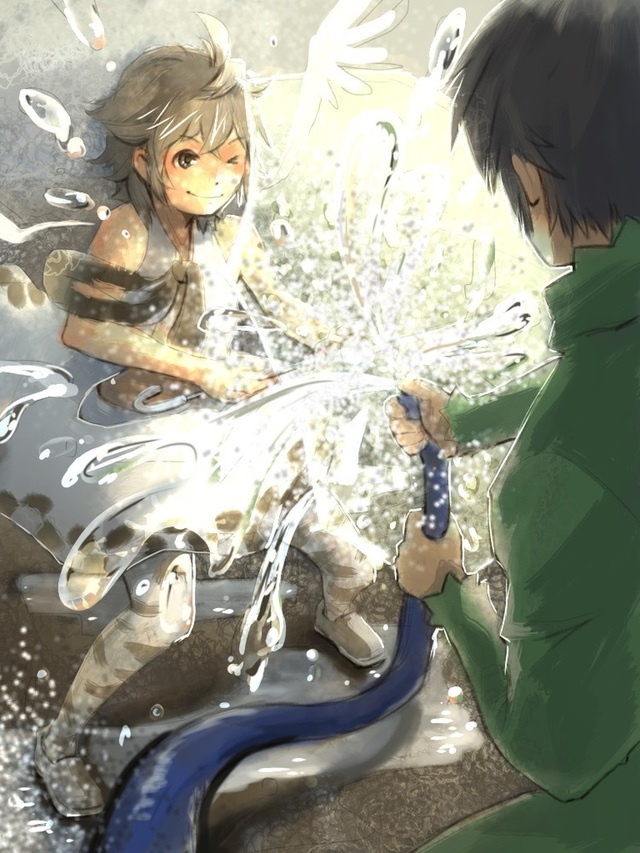 水の描き方