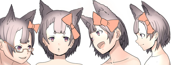 パルミー女顔練習一回目