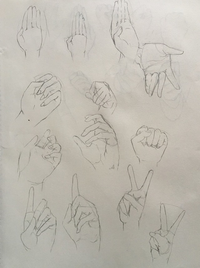 手！