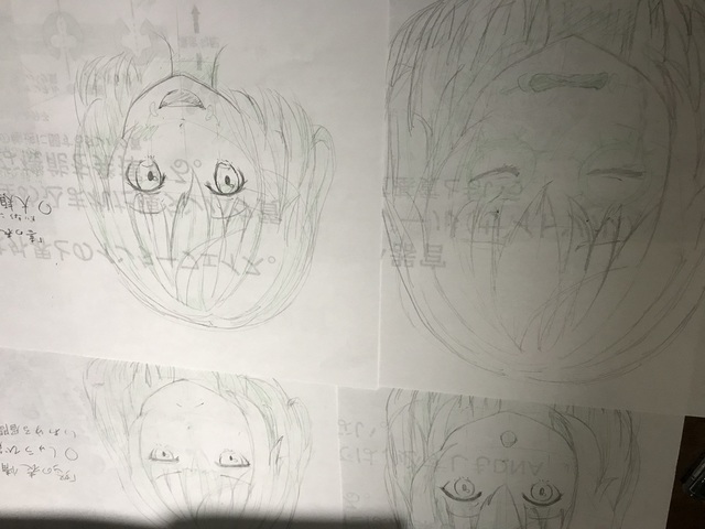 表情の練習