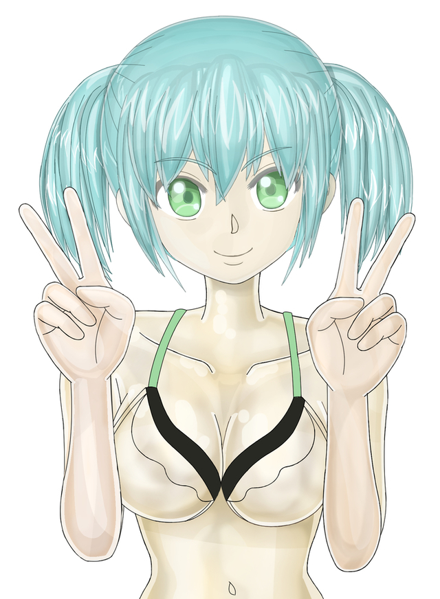 水着の女の子