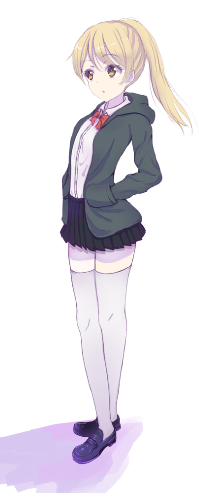 女子高生の制服の描き方