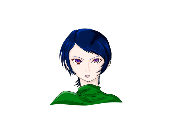 元気なキャラクターを描いてみた