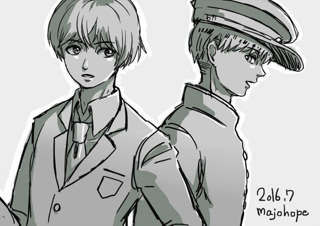 男子高生の制服を描くッ！
